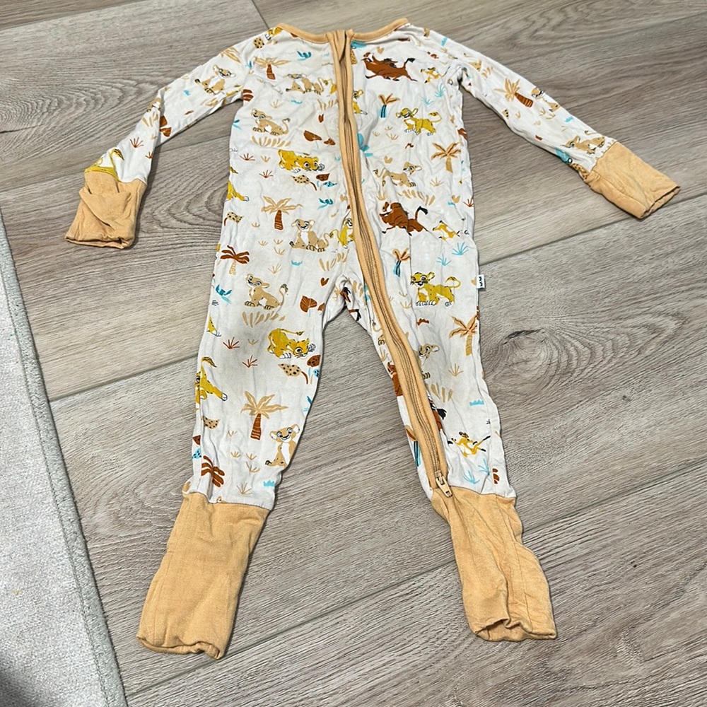 LITTLE SLEEPIES LION KING PRINT PIJAMA